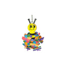 A&E, Busy Bee Bird Toy, 9"
