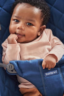 Baby Bouncer Bundle with Toy - Midnight Blue