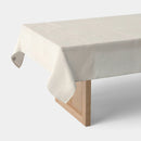 84"x60" Neutral Tablecloth