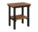 Berlin Gardens, Rectangular End Dining Table, Antique Mahogany on Black