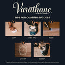 Varathane Ultimate Satin Crystal Clear Water-Based Polyurethane 1 gal, Pack of 2