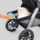 Bravo Le Cleartex Quick-Fold Stroller - Pewter