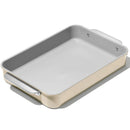Nonstick Ceramic Rectangle Pan - Beige
