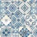 RoomMates 20.5 in. W X 16.5 in. L Mediterranian Tile Peel and Stick Wallpaper, Pack of 4