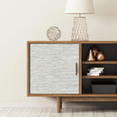 RoomMates 20.5 in. W X 16.5 in. L Grasscloth Peel and Stick Wallpaper, Pack of 4