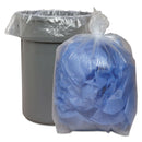 Boardwalk Low Density Repro Can Liners, 60 Gal, 1.75 Mil, 38" X 58", Clear, 100/Carton - BWK538