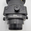 USED Nikon 85mm F2.8D PC Micro ED Lens