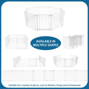 Easy Walk-Thru Safety Gate for Doorways and Stairways