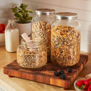 64oz Glass Half Gallon Storage Jar - Clear