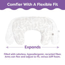 Nursing Pillow - Cream Retro Squiggles
