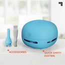 Desktop Cordless Handheld Vacuum Blue