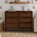 Margot 6-Drawer Dresser - Walnut