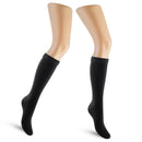 Comfort Compression Socks - Black - Crew Height
