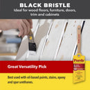 Purdy Black Bristle Extra Oregon 2 in. Medium Stiff Angle Trim Paint Brush