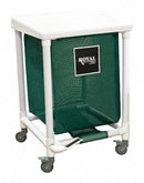 Royal Basket 1-Compartment Hamper Cart, 150 lb. Capacity, 19" L X 19-3/4" W X 34" H - G24-EEX-H1F-3ULN