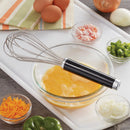 Stainless Steel Utility Whisk - Black
