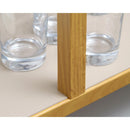 18"x4' Zip-N-Fit Premium Non-Adhesive Ribbed Shelf Liner Taupe