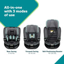 Turn and Go 360 ST Rotating All-in-One Convertible Car Seat - Seafoam Mist