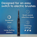 Electric Toothbrush Twin Pack - Pure White & Night Black