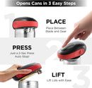 Electric Can Opener - Red with Black