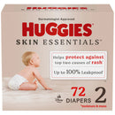 Baby Diapers for Sensitive Skin - Size 2 (12-18 lbs)