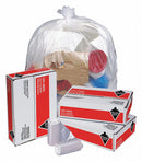 Tough Guy Trash Bag, 7 to 10 gal., HDPE, Coreless Roll, Clear, PK 1000 - 4KN28