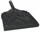 Tough Guy Hand Held Dust Pan, Dust Pan, Handheld Standard, Metal, 16 in Overall Dust Pan Width - 1CH74