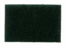 3M 4 1/2 in x 3 in Synthetic Fiber Scouring Pad, Green, 80PK - 9650