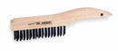Tough Guy 10-1/4"L 304 Stainless Steel Short Handle Scratch Brush, 1 EA - 1VAF6