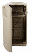 Rubbermaid 35 gal Rectangular Trash Can, Plastic, Beige - FG9P9000BEIG