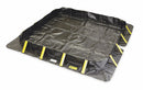 Enpac Snap Wall Containment Berm, 1,077 gal Spill Capacity, 12 ft Length, 12 ft Width, 12 in Height - 48-12121-BK-SU