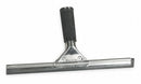 Tough Guy 12"W Straight Rubber Window Squeegee Without Handle, Black - 1EUB4