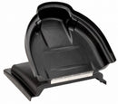 Rubbermaid BRUTE Series, Trash Can Top, Rectangular, Flat, 120 gal, Black - FG9W7200BLA