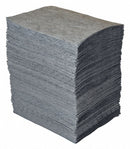 Brady 19 in Absorbent Pad, Fluids Absorbed: Universal, Light, 22 gal, 100 PK - GP500