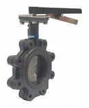 Milwaukee Valve Lug-Style Butterfly Valve, Ductile Iron, 200 psi, 4 in Pipe Size - ML232B
