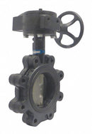 Milwaukee Valve Lug-Style Butterfly Valve, Cast Iron, 200 psi, 8 in Pipe Size - CL323E 8