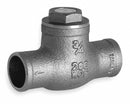 Hammond Check Valve, 1/2 in, Single, Inline Swing, Brass, FNPT x FNPT - 968.5