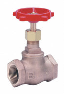 Milwaukee Valve Class 125 Globe Valve, FNPT x FNPT, Bronze, 3/8 in Pipe Size - Valves - 502.375