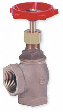 Milwaukee Valve Class 125 Globe Valve, FNPT x FNPT, Bronze, 3/4 in Pipe Size - Valves - 504.75
