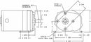 Dayton AC Gearmotor 115 Nameplate RPM 18 RPM Max. Torque 550.0 in-lb Enclosure ODP - 1LPP5