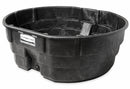 Rubbermaid Stock Tank, Black, 25 inH x 63 1/4 inL x 69 inW, 1EA - FG424700BLA