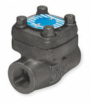 Top Brand Check Valve, 1 1/4 in, Single, Inline Piston, Carbon Steel, FNPT x FNPT - SV24834TE012