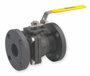 Top Brand Ball Valve, Carbon Steel, Inline, 2-Piece, Pipe Size 3 in, Connection Type Flanged x Flanged - SV50114M030