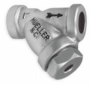 Mueller Steam Specialty 1/4 in Y Strainer, Socket Weld, 1/16 in Mesh, 2 15/16 in Length, Cast Carbon Steel - 1/4 582 CS socket weld
