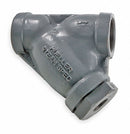 Mueller Steam Specialty 3/8 in Y Strainer, FNPT x FNPT, 1/16 in Mesh, 2 15/16 in Length, Cast Stainless Steel - 3/8 581 SS Screwed end