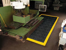 Notrax Drainage Mat, 3 ft L, 30 in W, 1 in Thick, Rectangle, Black with Yellow Border - 620S3036BY