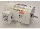 Dayton 1/2 HP Washdown Motor,3-Phase,3550 Nameplate RPM,230/460 Voltage,Frame 56C - 1TRZ7