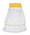 Tough Guy Quick Change, Side-Gate Cotton String Wet Mop Head, Green - 1TYU5