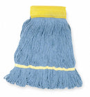Tough Guy Quick Change, Side-Gate Cotton String Wet Mop Head, Orange - 1TYU6
