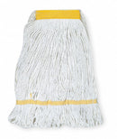 Tough Guy Quick Change, Side-Gate Cotton String Wet Mop Head, White - 1TYT2